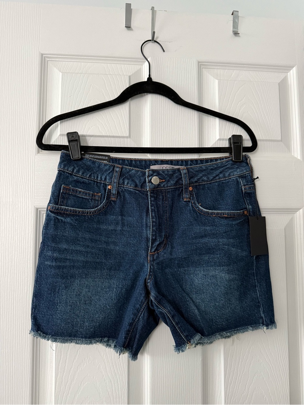 Joe’s Dark Blue Denim Cutoff Shorts